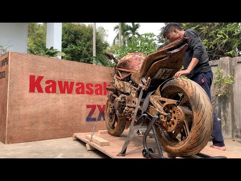 KAWASAKI   ZX4R  1989  Full Restoration | Restored KAWASAKI ZXR400  4Cylinder