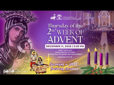 Baclaran Church: Thursday of the Second Week of Advent