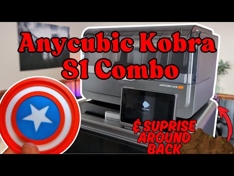Is this cheap knockoff a bamboo labs killer? - Anycubic Kobra S1 Combo Setup & First Impressions