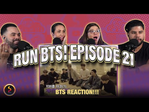 BTS "RUN BTS! EP 21" - Board game chaos 😂 | Couples React