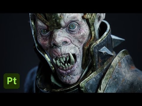 How to TEXTURE in SUBSTANCE PAINTER | ORC TEXTURES