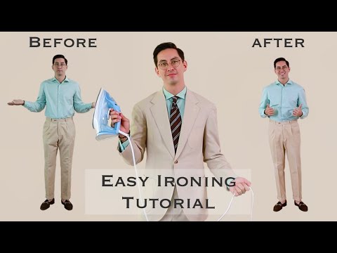 Tutorial: Ironing Your Wool Trousers or Chinos the Simple Way