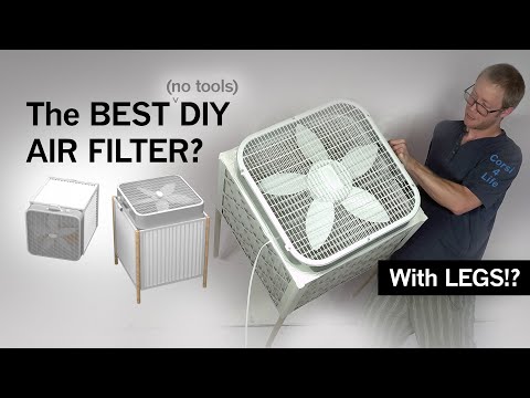 Build &amp; TEST 3 DIY Corsi-Rosenthal Box Fan Air Filters