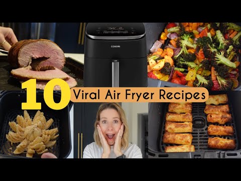 I TRIED 10 VIRAL AIR FRYER RECIPES | Kerry Whelpdale
