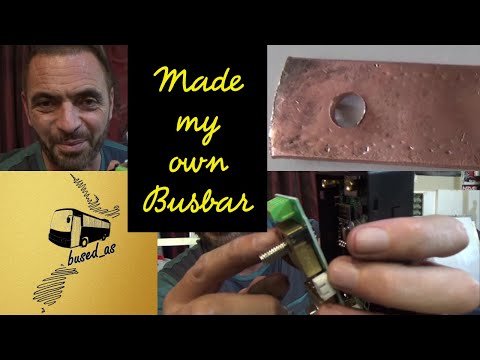 Copper Busbar | A DIY Copper Busbar from an old pipe. Reduce, Reuse, Recycle