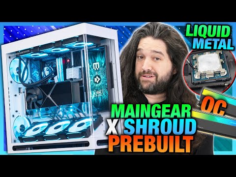 Maingear Overclocked Prebuilt with Liquid Metal: $6000 Shroud Pre-Built Gaming PC Review