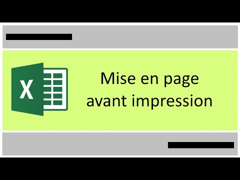 Excel layout before printing