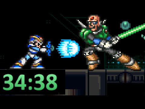 Explaining the Mega Man X 100% Speedrun