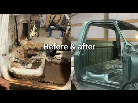 Complete cab painting of a 79 square body