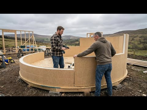 Inexpensive House in 5 Days. Full Construction Process