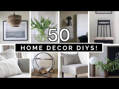 50 DIY HIGH END HOME DECOR THRIFTED DUPES