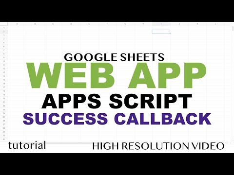 Web App - Search a Match in Spreadsheet - Google Apps Script Web App Tutorial - Part 5