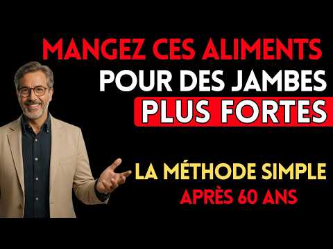 Seniors : mangez ceci le matin pour stopper la perte musculaire dans les jambes | #santédesseniors