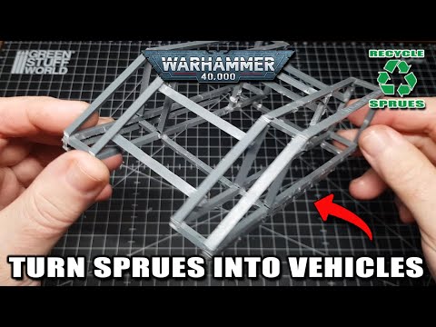DIY Warhammer 40K Vehicles from Scratch!