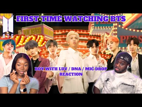 K-POP SKEPTICS FIRST TIME WATCHING BTS (방탄소년단) | BOY WITH LUV | DNA | MIC DROP REACTION