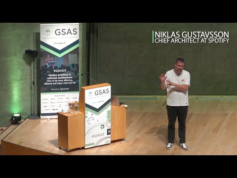 Niklas Gustavsson Discusses Spotify's Architecture at the 2023 Global Software Architecture Summit