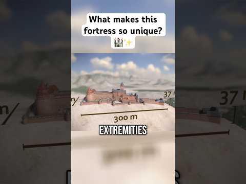 What Makes This Fortress a Marvel of Design? 🏰✨ #fortress #building #architecture