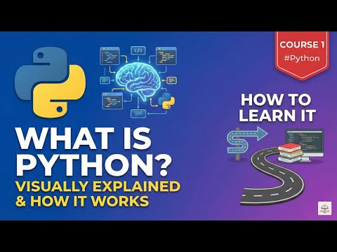 What is Python? (Visually Explained) | How It Works & Learning Roadmap | #1