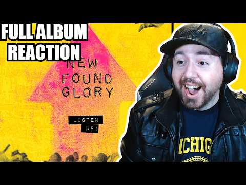 NEW FOUND GLORY'S BEST ALBUM IN OVER A DECADE!!! 'Listen Up' | FULL ALBUM REACTION