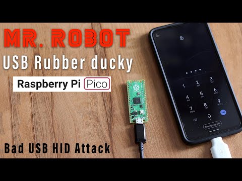 Raspberry Pi Pico - DIY Bad USB like Mr. Robot [Hindi]