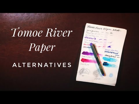 Tomoe River Paper Alternatives for Fountain Pens and Watercolors: Stalogy, Midori, Cosmo Air, etc