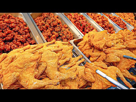 Live scene! Take a look at the top5 mouth-watering market food - Korean street food