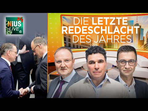 🚨Merz vs. Chrupalla: Die letzte Redeschlacht des Jahres | NIUS Live am 18. Dezember 2025