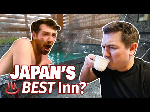 I Stayed at Japan's Best Traditional Inn with a Private Hot Spring ⛩️ Feat. @CDawgVA​