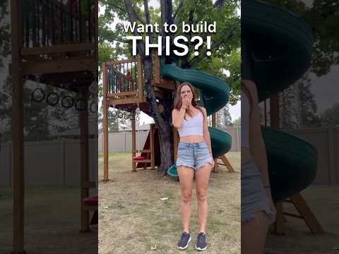 Epic Treehouse Playground build with @Buildtuff TuffBlocks #ad Shop link in the comments!