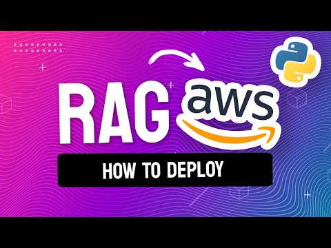 How To Deploy Your RAG/AI App On AWS (Step by Step)