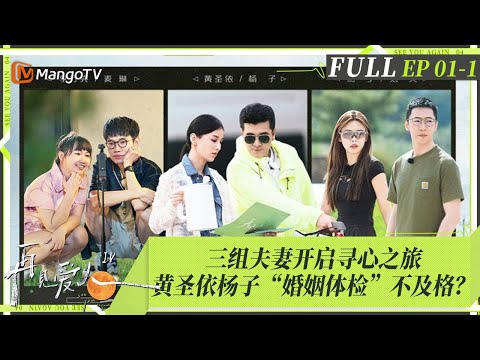 MultiSub｜FULL《再见爱人4》EP01-1：三组十年婚龄模范夫妻面临离婚危机！ 黄圣依杨子“婚姻体检”不及格成最后一名？侯佩岑自嘲是“小学生”｜SeeYouAgainS4｜MangoTV