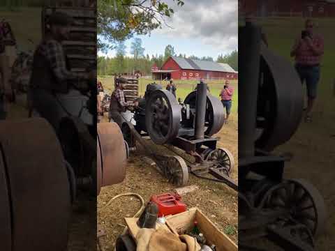 Handstart 35HP Oil Engine.