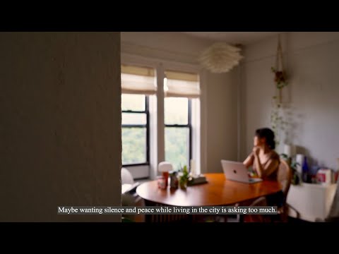 Soothing a tired mind in a small apartment in Brooklyn 