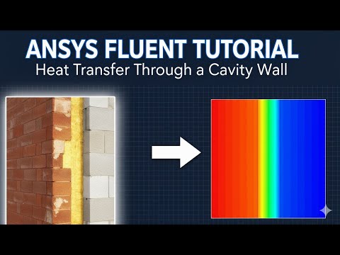 ANSYS Fluent Tutorial: Heat Transfer Through A Cavity Wall | How Insulation Transforms Heat Flow