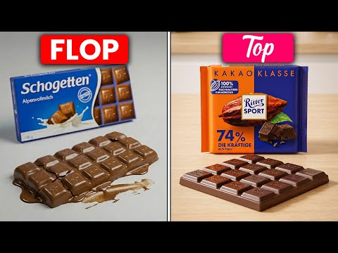 5 Schokotafeln, die du NIE kaufen solltest – und 5, die richtig GUT sind!