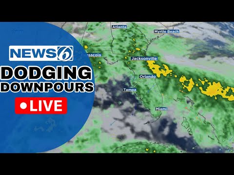 🔴NEWS 6 WEATHER LIVE AT 9:30 | Unsettled Weekend For parts of Florida plus tropics update