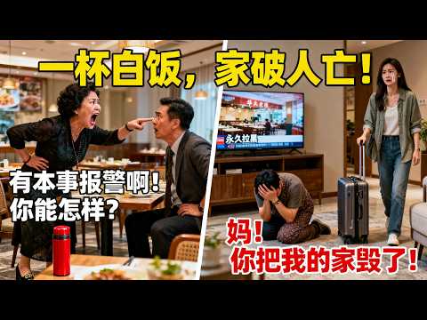 中國大媽在洛杉磯高檔餐廳自帶白飯，怒斥老闆：「你能把我怎麼樣？」老闆直接報警，一個紅色保溫杯竟讓她被全美3200家餐廳永久拉黑，兒子妻離子散！