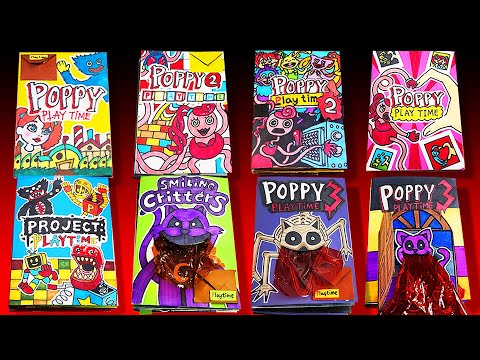 Poppy Playtime Game Book Collection💀😺😈 (Part 1 ~ 8)