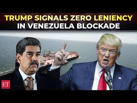 Trump says will not let anyone go through Venezuela blockade who shouldn't go through