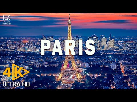 Paris France 4K - The City of Light of the World | A Sparkling Journey Through Every Street Corner