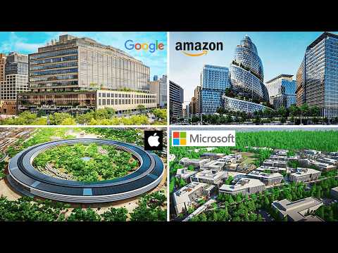 Why Are Tech Companies Building MASSIVE Headquarters?