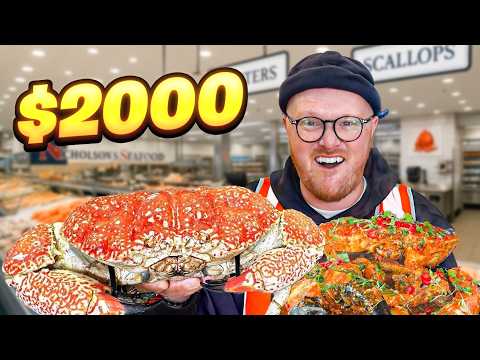 EXTREME Seafood Eating in Australia.... 8.5KG, $2,000 KING CRAB