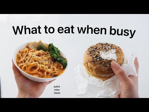 Everything I Eat in 5 Days (when busy, vegan)