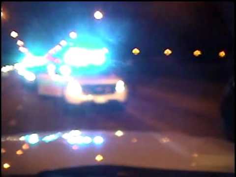 View from CPD Officer Jason Van Dyke's dashcam
