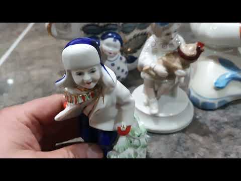 Советские фарфоровые статуэтки, описание и цены!!!