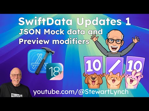 SwiftData Updates - Part 1:  Mock JSON Data and PreviewModifier