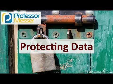 Protecting Data - CompTIA Security+ SY0-701 - 3.3