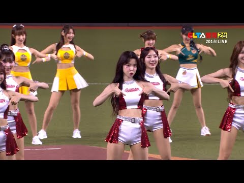 正片來了！六隊啦啦隊女孩帶來精彩的開場舞表演 ｜ 中華職棒36年明星賽賽前表演