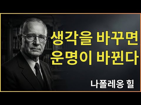 당신의 생각을 바로잡는 법 – 인생을 바꾸는 나폴레온 힐의 정신 훈련