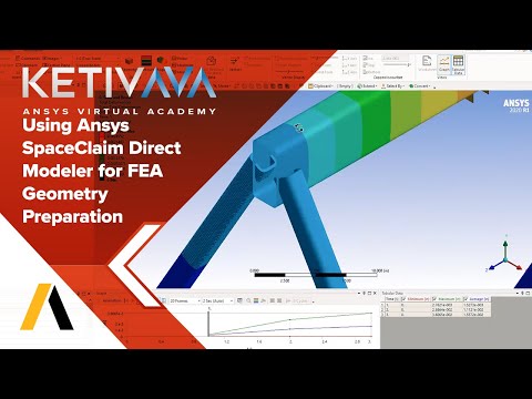 Using Ansys SpaceClaim Direct Modeler for FEA Geometry Preparation | Ansys Virtual Academy